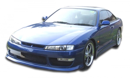 Duraflex 1997-1998 Nissan 240SX S14 V-Speed 2 Front Bumper Cover – 1 Piece