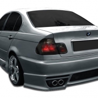 Duraflex 1999-2006 BMW 3 Series E46 2DR 4DR I-Design Rear Bumper Cover – 1 Piece