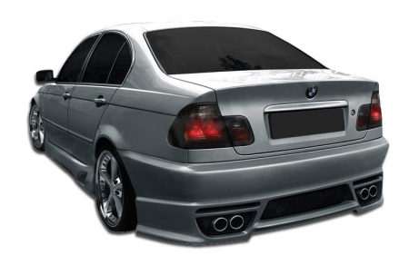 Duraflex 1999-2006 BMW 3 Series E46 2DR 4DR I-Design Rear Bumper Cover – 1 Piece