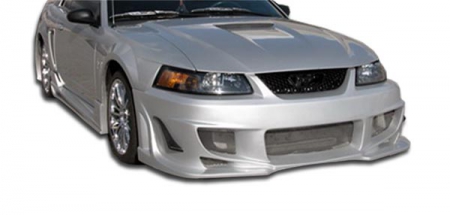 Duraflex 1999-2004 Ford Mustang Bomber Front Bumper Cover – 1 Piece