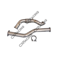 CX Racing Turbo Downpipe For 98-05 Lexus IS300 With 2JZGE 2JZ 2JZ-GE NA-T 2pcs
