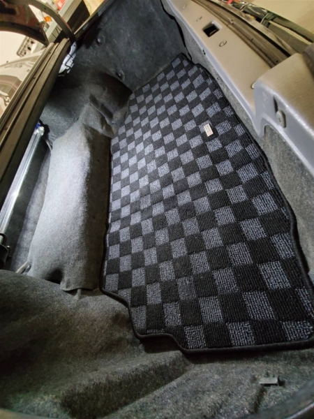 Phase2Motortend S14 240sx Rear Trunk Mat – Dark Grey