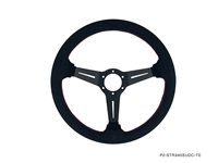 P2M COMPETITION STEERING WHEEL : 340MM DEEP CORN SUEDE