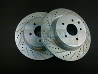 P2M NISSAN 350Z / G35 REAR BRAKE ROTORS (BREMBO) YEAR 2003-08