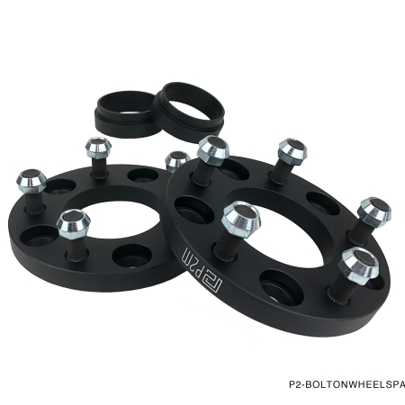 P2M 25MM WHEEL SPACERS : 5X114 PCD / M12X1.50 STUD / 60.1 BORE