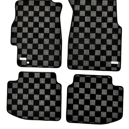 P2M HONDA CIVIC EK9 (HATCH/SEDAN) RACE FLOOR MATS : DARK GREY (FRONT/REAR)