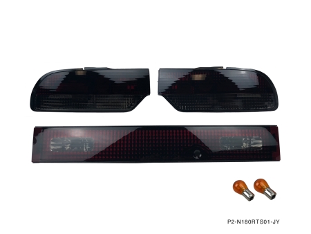 P2M NISSAN 180SX / 240SX 3PCS REAR TAIL LIGHT KIT [SMOKED]