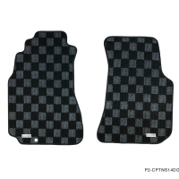 P2M NISSAN S14 1995-98 240SX RACE FLOOR MATS : DARK GREY