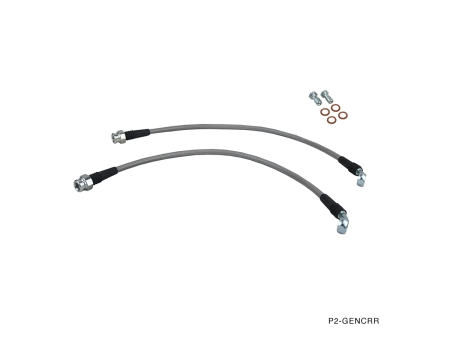 P2M HYUNDAI 2010-16 GENESIS COUPE (RWD) REAR BRAKE LINES