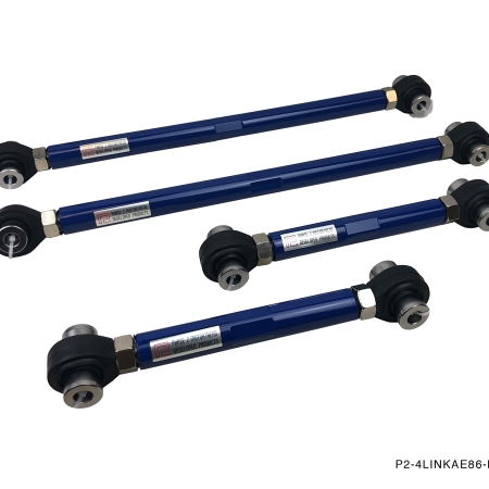 P2M TOYOTA COROLLA AE86 REAR 4 LINK SET