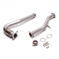 Cobb 15-20 Subaru WRX 6MT GESi Catted 3in. SS Non-Resonated J-Pipe