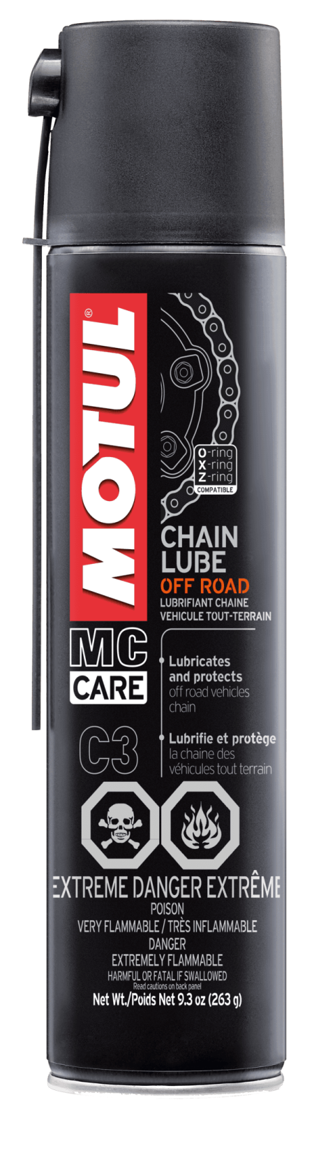 Motul C3 Chain Lube Off Road 9.3oz 0.400L