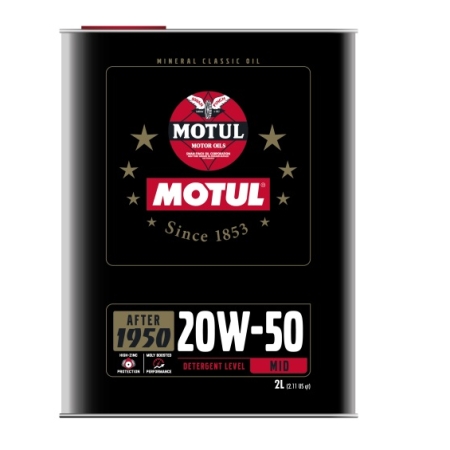 Motul Classic Performance Oil 20W50 – 2L