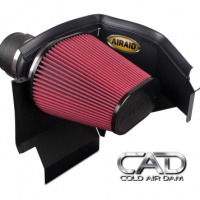 Airaid 11-13 Dodge Charger/Challenger 3.6/5.7/6.4L CAD Intake System w/o Tube (Oiled / Red Media)