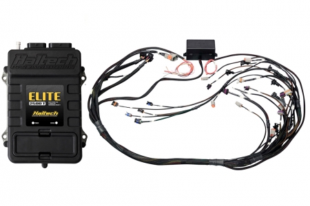 Haltech GM GEN IV LSX (LS2/LS3 Non DBW) Elite 2500 T Terminated Harness ECU Kit w/EV6 Inj Connectors