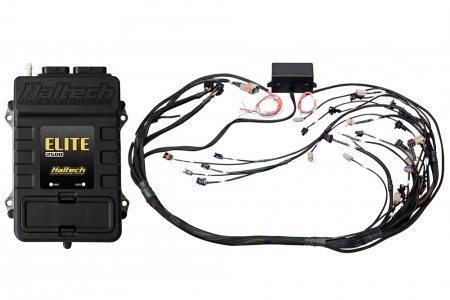 Haltech GM GEN IV LSX (LS2/LS3) DBW Ready Elite 2500 Terminated Harness ECU Kit w/EV6 Inj Connectors