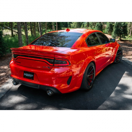 MBRP 17-21 Charger 5.7L/6.2L/6.4L 3in Race Profile Cat-Back w/Dual Carbon Fiber Tips T304 SS Exhaust