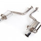 Revel Medallion Touring-S Catback Exhaust – Dual Muffler / Quad Tip / Rear Section 16-17 Lexus GS F