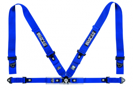 Sparco Belt 4Pt 3in/2in Competition Harness – Blue