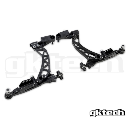 GK Tech Nissan Z34 370z / Infiniti G37 4130 Chromoly Super Lock Lower Control Arms