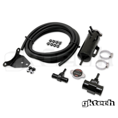 GKTech Z34 370Z BOLT ON COOLANT SWIRL POT SETUP