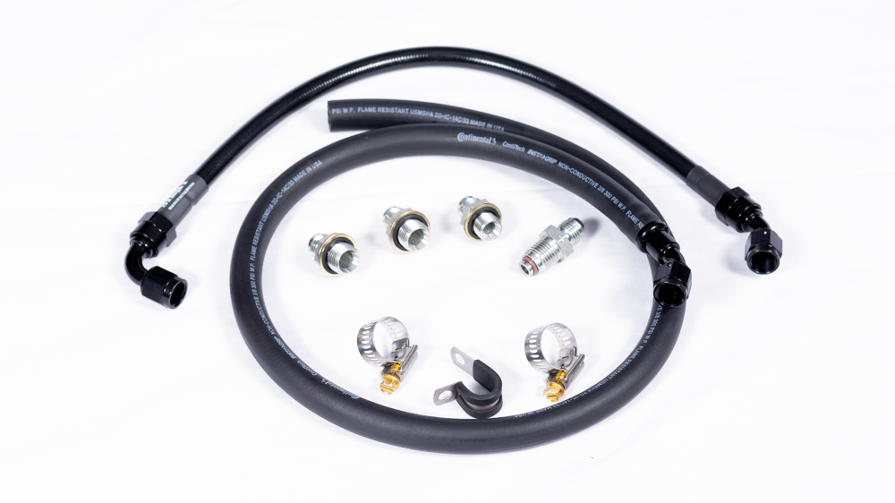 Sikky BMW E30, E36, E46 LHD LS3 Swap Power Steering Line Kit