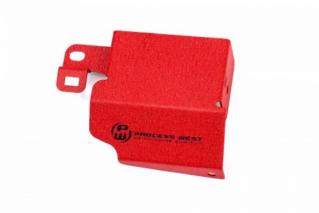 Process West Boost Solenoid Cover (suits Subaru 08+ STI) – Red