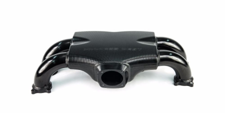 Process West Intake Manifold DBW Reverse Orientation (suits Subaru 06+ WRX/STI) – Black