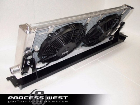 Process West V-Mount Intercooler (suits Subaru 97-00 GC8 WRX/STI) – Intercooler setup only