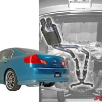 Stillen 504370 Gen 2 Catback Exhaust System Infiniti G35 Sedan 03-06 RWD and AWD V35