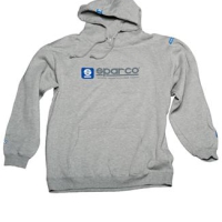 Sparco Swtshrt Hooded Www Grey Sml