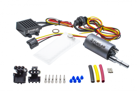 Fuelab 253 In-Tank Brushless Fuel Pump Kit w/3/8 SAE Outlet/72002/74101/Pre-Filter – 500 LPH