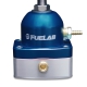 Fuelab 525 EFI Adjustable FPR In-Line 25-90 PSI (1) -6AN In (1) -6AN Return – Purple