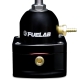 Fuelab 515 EFI Adjustable FPR 90-125 PSI (2) -10AN In (1) -6AN Return – Black