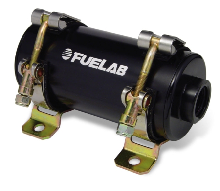 Fuelab Prodigy High Flow Carb In-Line Fuel Pump w/External Bypass – 1800 HP – Black