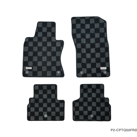 P2M INFINITI Q50 2013+ SEDAN FLOOR MATS : DARK GREY