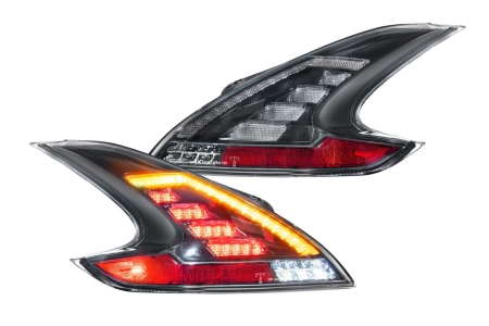 Morimoto XB LED Taillight Pair Smoked Nissan 370Z 09-20