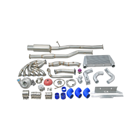 CX Racing Turbo Manifold Intercooler Catback For 84-91 BMW E30 3-Series M20