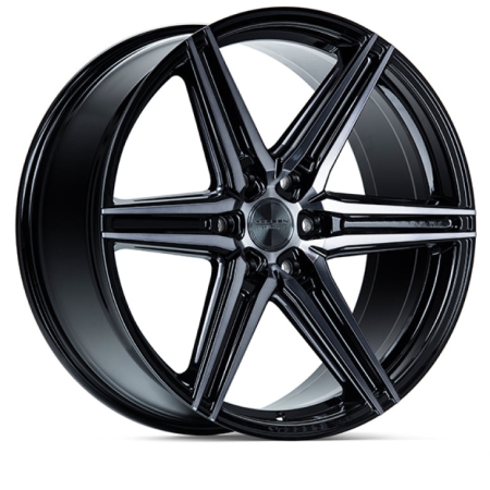 Vossen HF6-2 20×9.5 / 6×135 / ET15 / Deep Face / 87.1 – Tinted Gloss Black