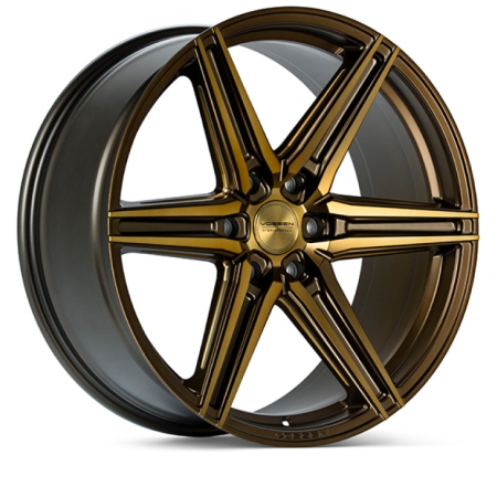 Vossen HF6-2 20×9.5 / 6×139.7 / ET15 / Deep Face / 106.1 – Tinted Matte Bronze