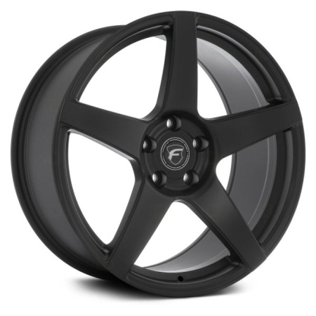 Forgestar CF5 18×9 / 5×114.3 BP / ET35 / 6.5in BS Satin Black Wheel