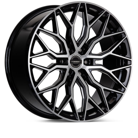 Vossen HF6-3 20×9.5 / 6×135 / ET15 / Deep Face / 87.1 – Brushed Gloss Black