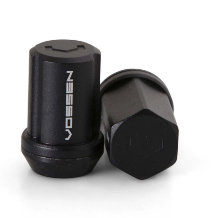 Vossen 35mm Lug Nut – 12×1.5 – 19mm Hex – Cone Seat – Black (Set of 20)