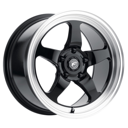 Forgestar D5 17×10 / 5×120 BP / ET45 / 7.3in BS Gloss Black Wheel