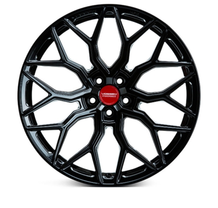 Vossen HF-2 20×9 / 5×120 / ET35 / Flat Face / 66.9 – Gloss Black