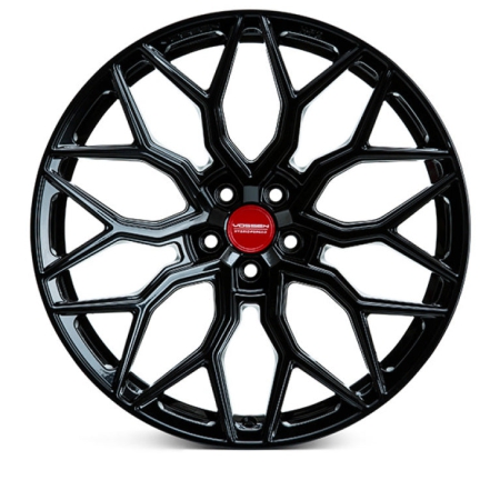 Vossen HF-2 22×10.5 / 5×120 / ET38 / Deep Face / 72.56 – Gloss Black