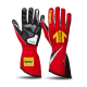 Momo Corsa R Gloves Size 8 (FIA 8856-2000)-Red