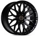 Vossen HF6-3 22×9.5 / 6×139.7 / ET20 / Deep Face / 106.1 – Matte Gunmetal