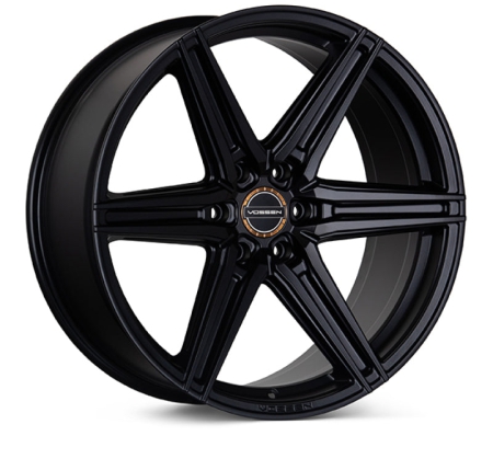 Vossen HF6-2 24×10 / 6×135 / ET25 / Deep Face / 87.1 – Satin Black