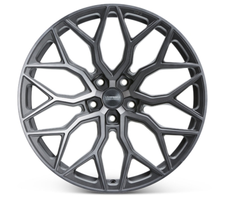 Vossen HF-2 20×9 / 5×120 / ET35 / Flat Face / 72.56 – Tinted Matte Gunmetal